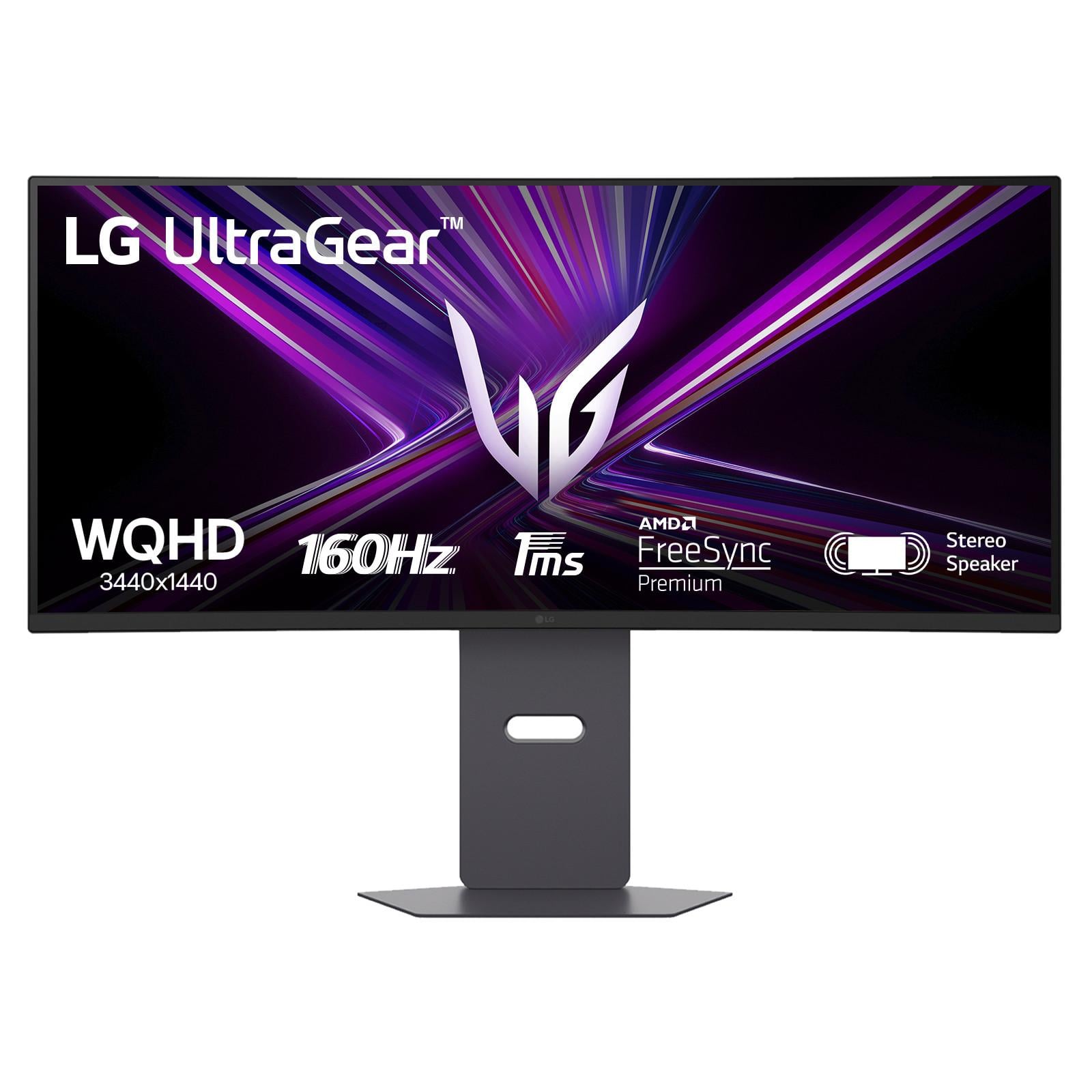 Gaming-Monitor UltraGear 34G600A-B.AEU, Schwarz, 34 Zoll, Curved, WQHD, VA, 160 Hz, 1 ms