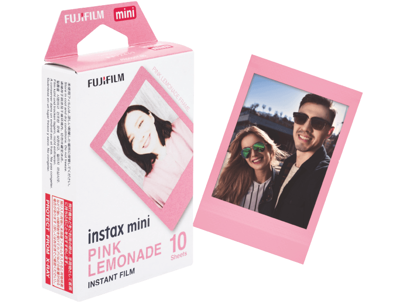instax mini Film, Pink Lemonade Sofortbildkamera-Filme