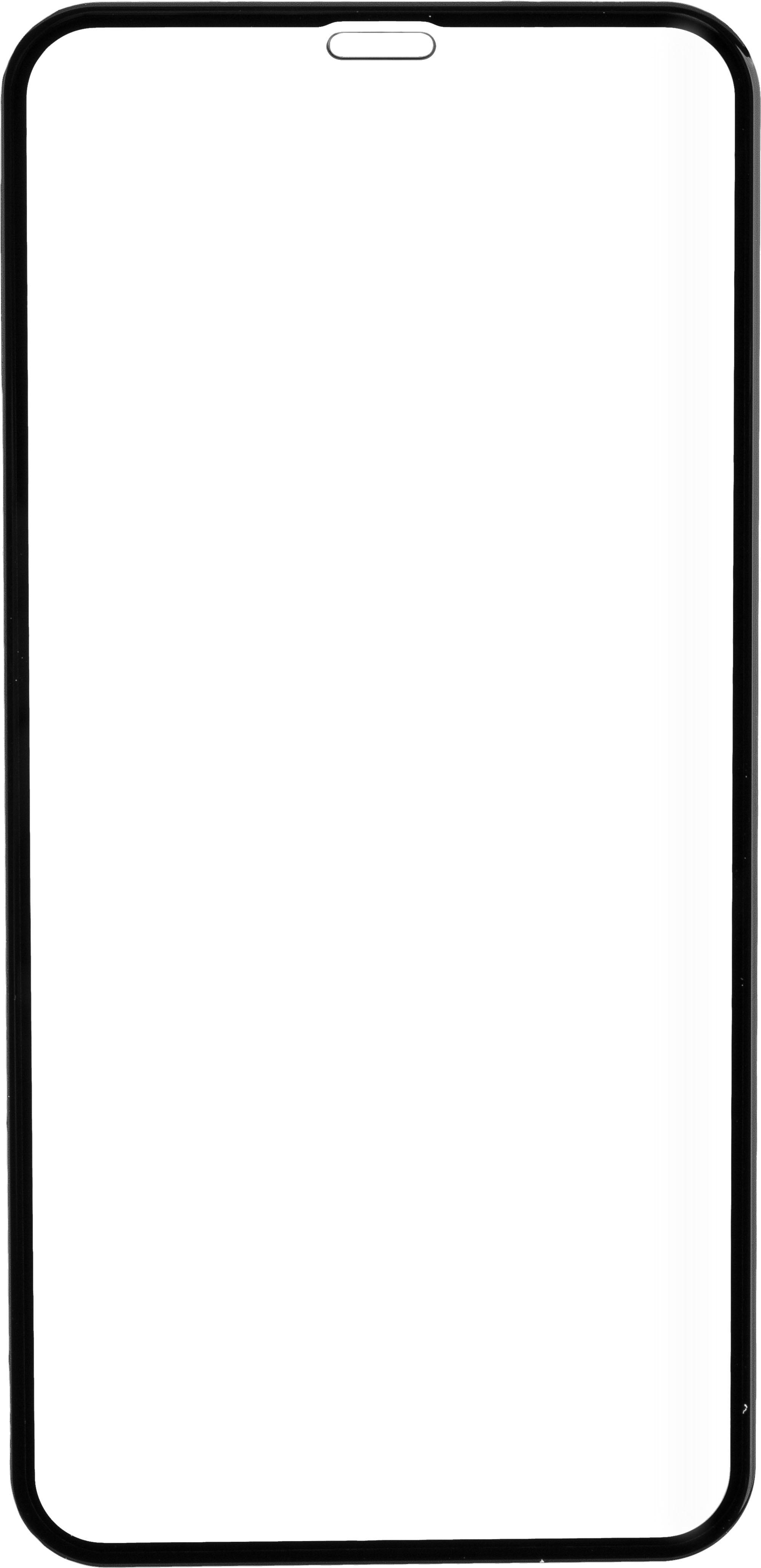 FULL DISPLAY HD Glass FULL GLUE für Apple iPhone 11 Black Schutzglas