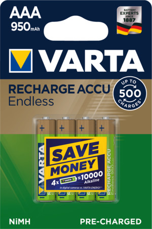 Recharge Accu Endless AAA 950mAh