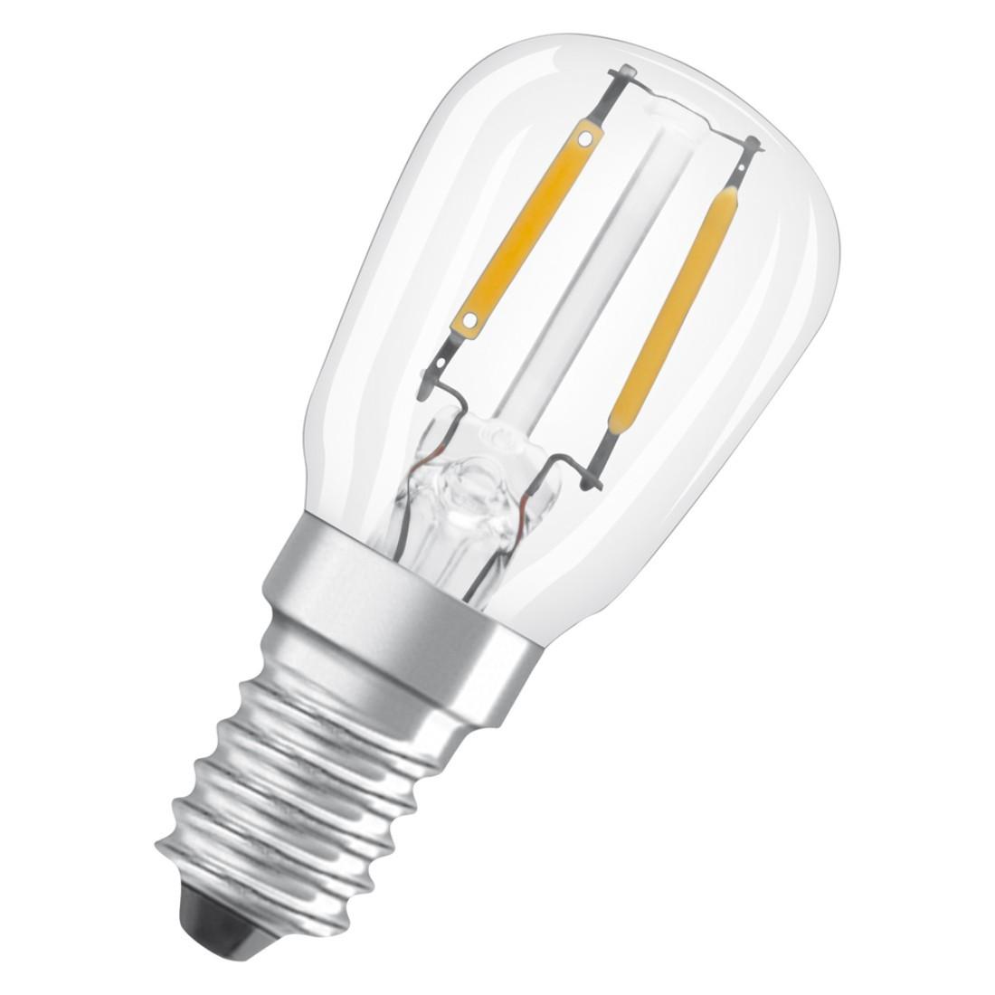 Kleine LED-Speziallampe, geeignet für Kühlschränke, 1,6W, E14, klar (00215086)