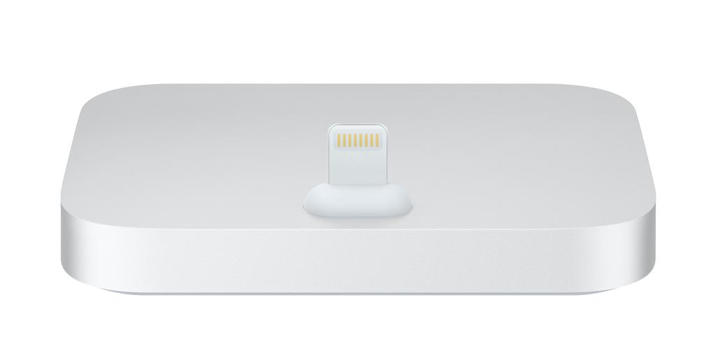 iPhone Lightning Dock silber