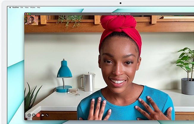 Kamera, Mikrofone und Lautsprecher