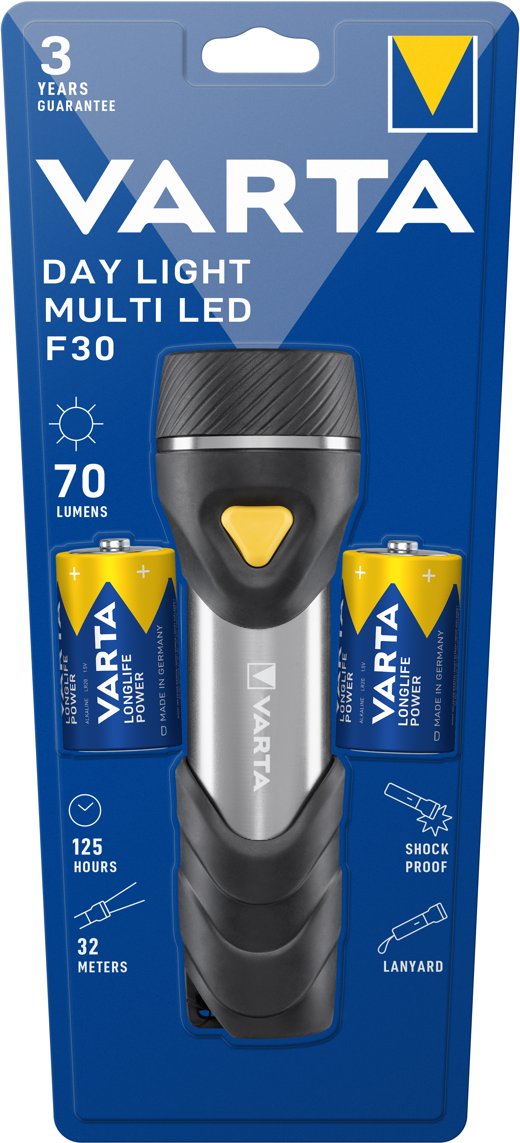 Day Light Multi LED F30 Taschenlampe