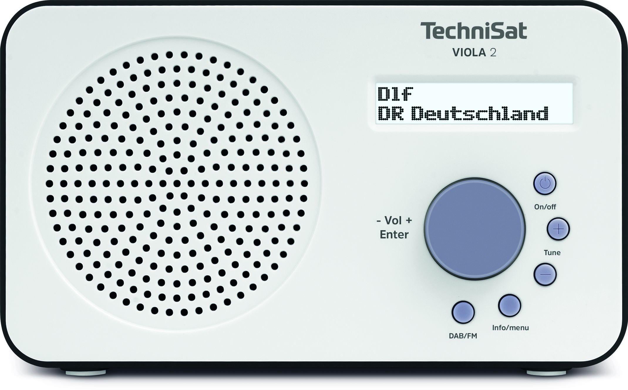 VIOLA 2 schwarz DAB Radio