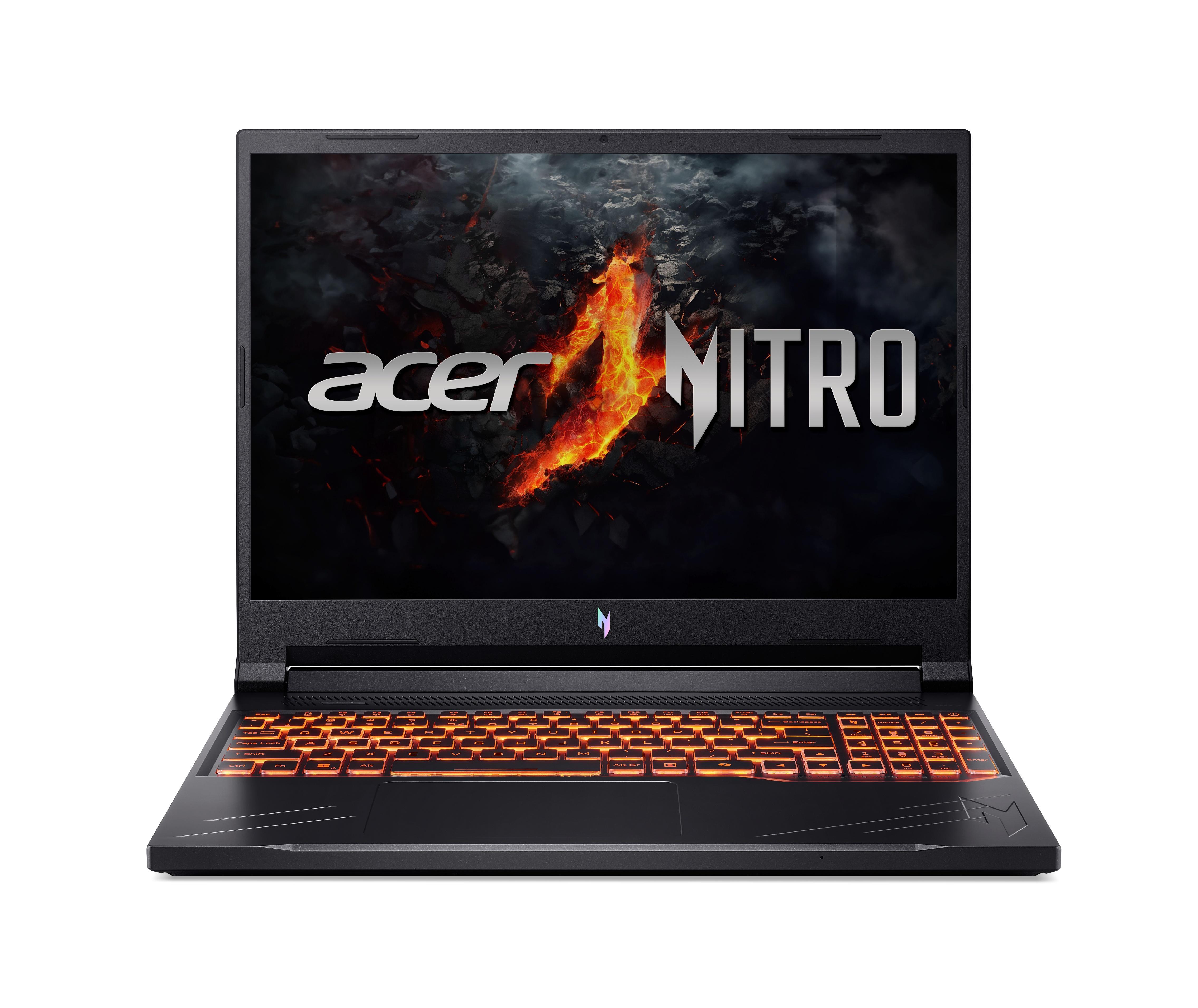 Gaming-Notebook Nitro V16 (ANV16-41-R623), 16 Zoll, WUXGA, AMD Ryzen 7 8845HS, 16 GB, 1 TB M.2 SSD, RTX 4060