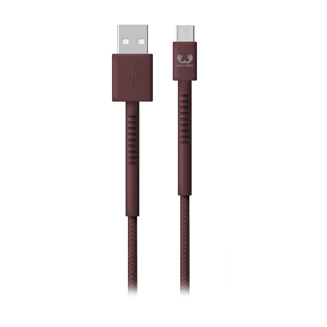 USB - USB-C Kabel "Fabriq", 2,0 m, Deep Mauve (00215002)