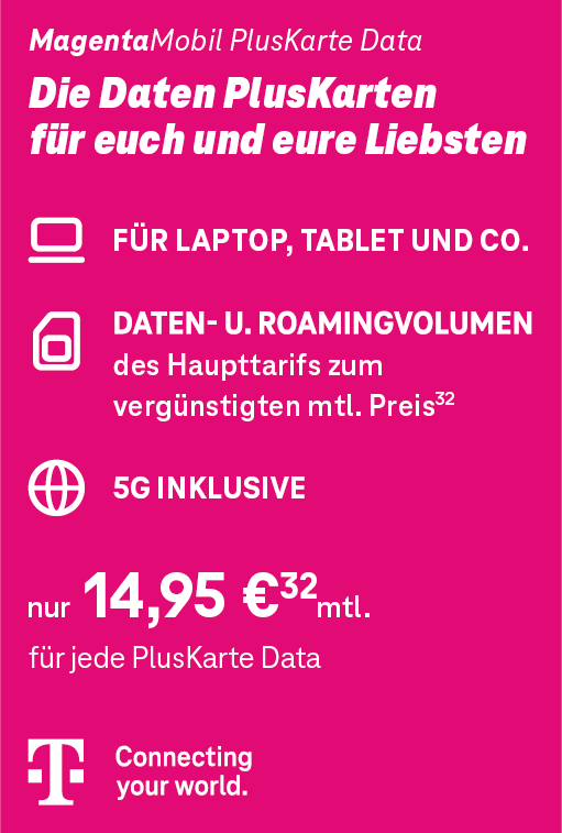 MagentaMobil Pluskarte Data