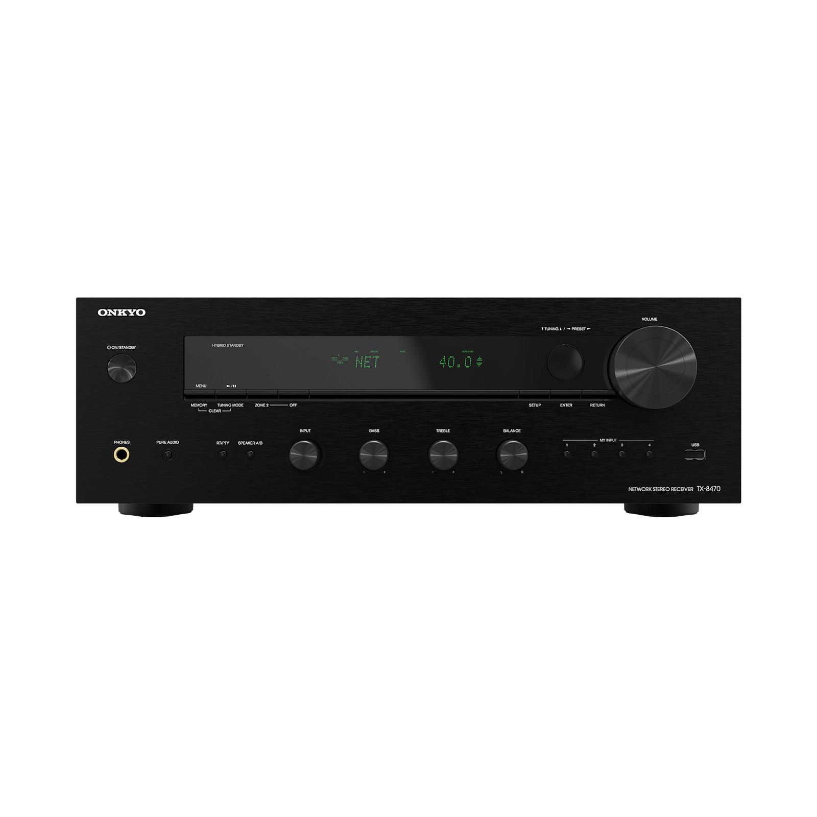 TX-8470 schwarz Netzwerk-HiFi-Receiver