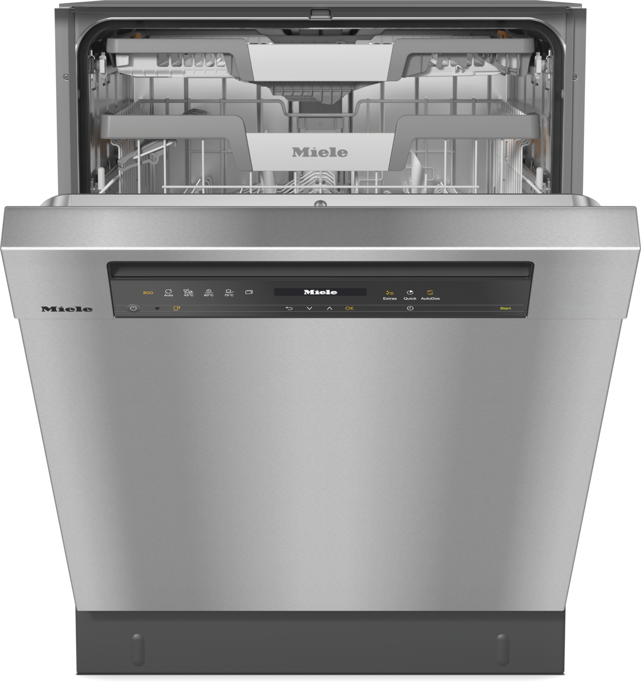 G 7600 SCU AutoDos Edelstahl CleanSteel Unterbau-Geschirrspüler 60 cm