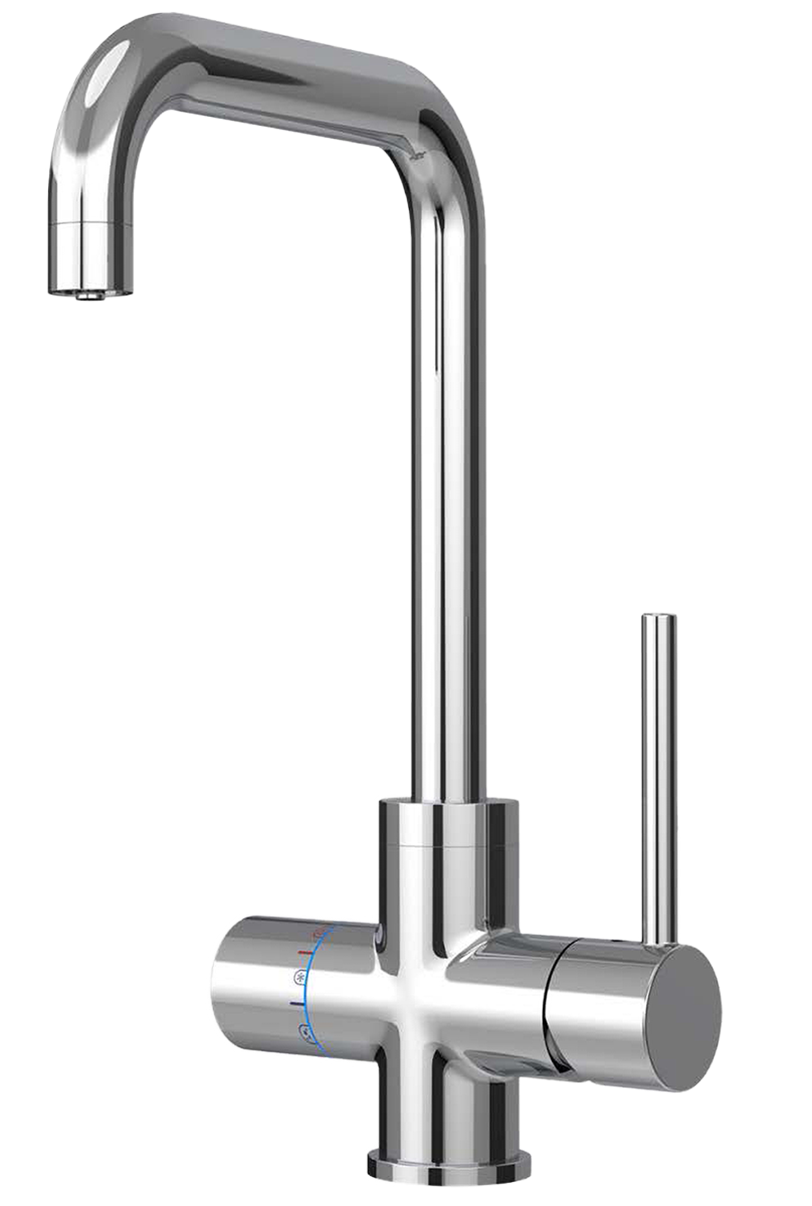 5in1 Touch Armatur (für Sprudler) eckig, Chrom (XO-AR 5010)