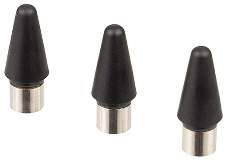 3 Ersatzspitzen für Tucano Universal Stift, Schwarz