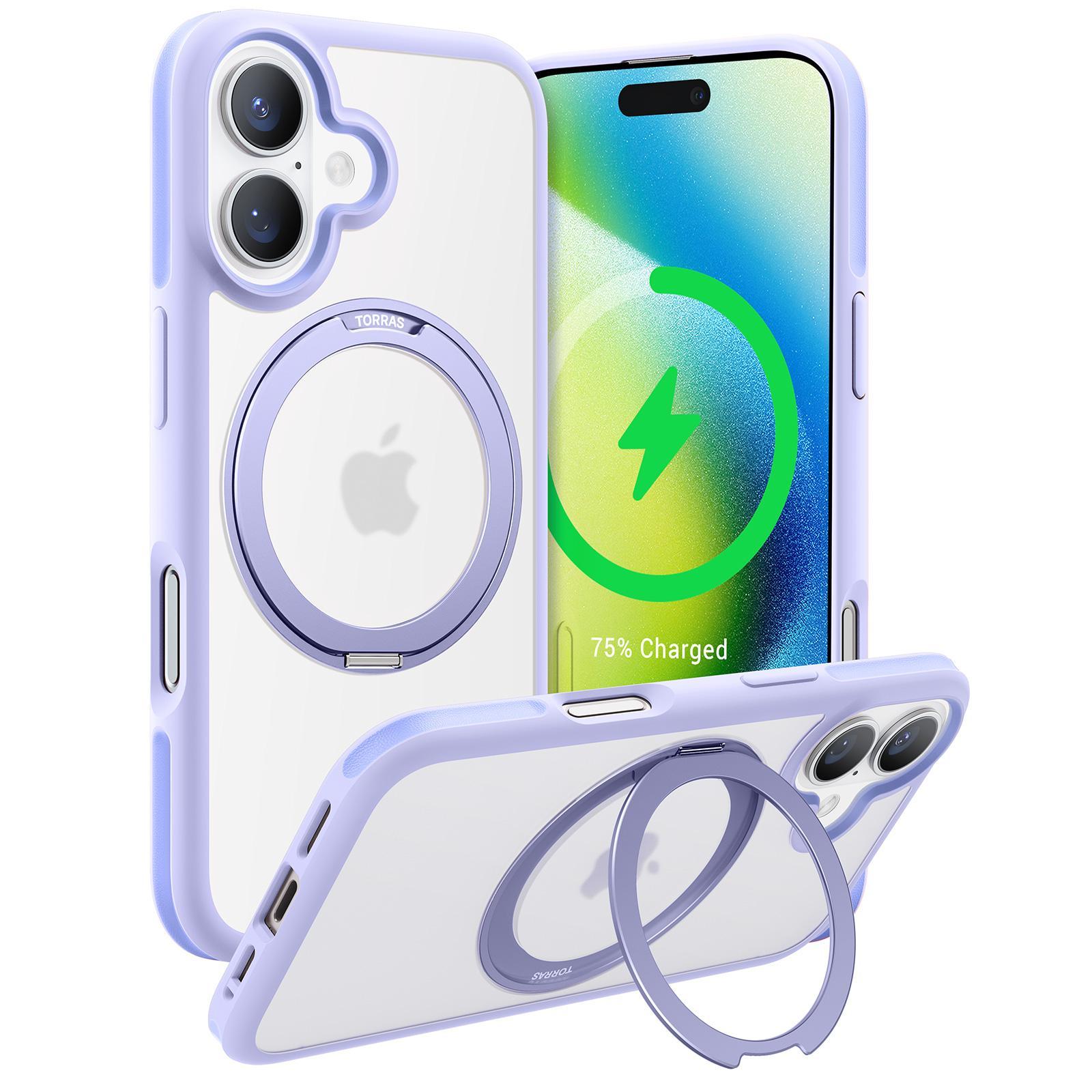 Ostand R Fusion Series für iPhone 16 Light Purple Handyhülle