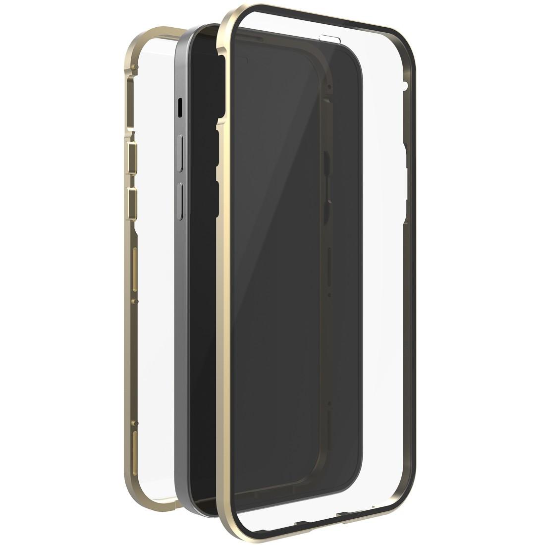 "Cover ""360° Glass"" für Apple iPhone 14, Gold (00215198)"
