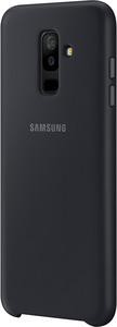 Dual Layer Cover EF-PA605 f. Galaxy A6+, schwarz