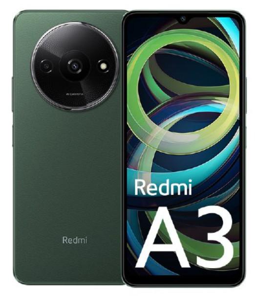 Redmi A3 3GB + 64GB Forest Green Smartphone