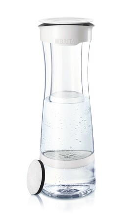 fill&serve Mind weiß-grau Wasserfilter-Karaffe
