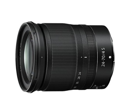 Nikkor Z 24-70 mm f/4 S SLR schwarz Zoomobjektiv