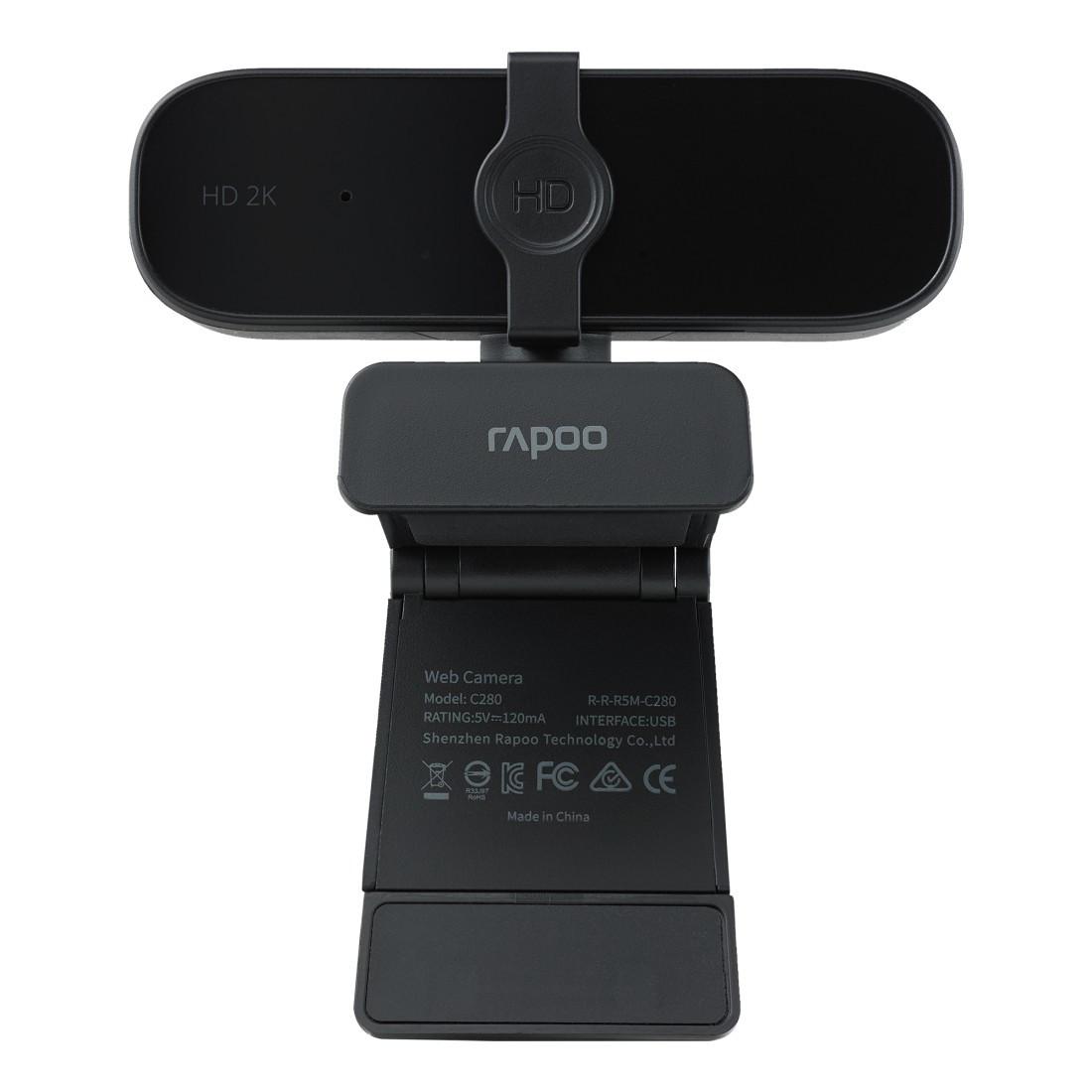 Full-HD-Webcam "XW2K" 2K (4MP), Schwarz (00192419)