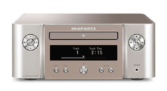 Melody X, M-CR612 silber-gold Netzwerk-CD-Receiver