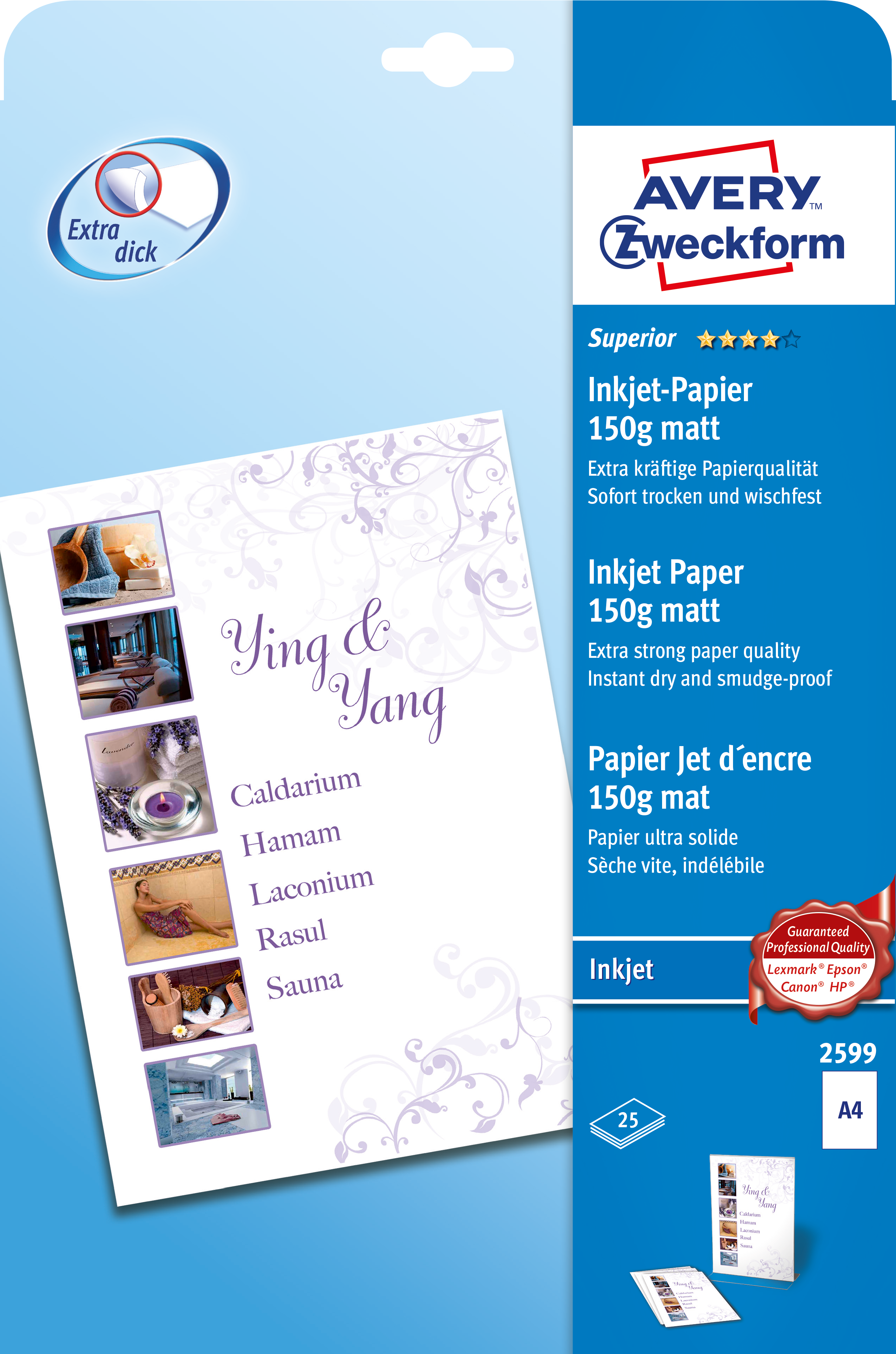 2599 Superior Druckerpapier