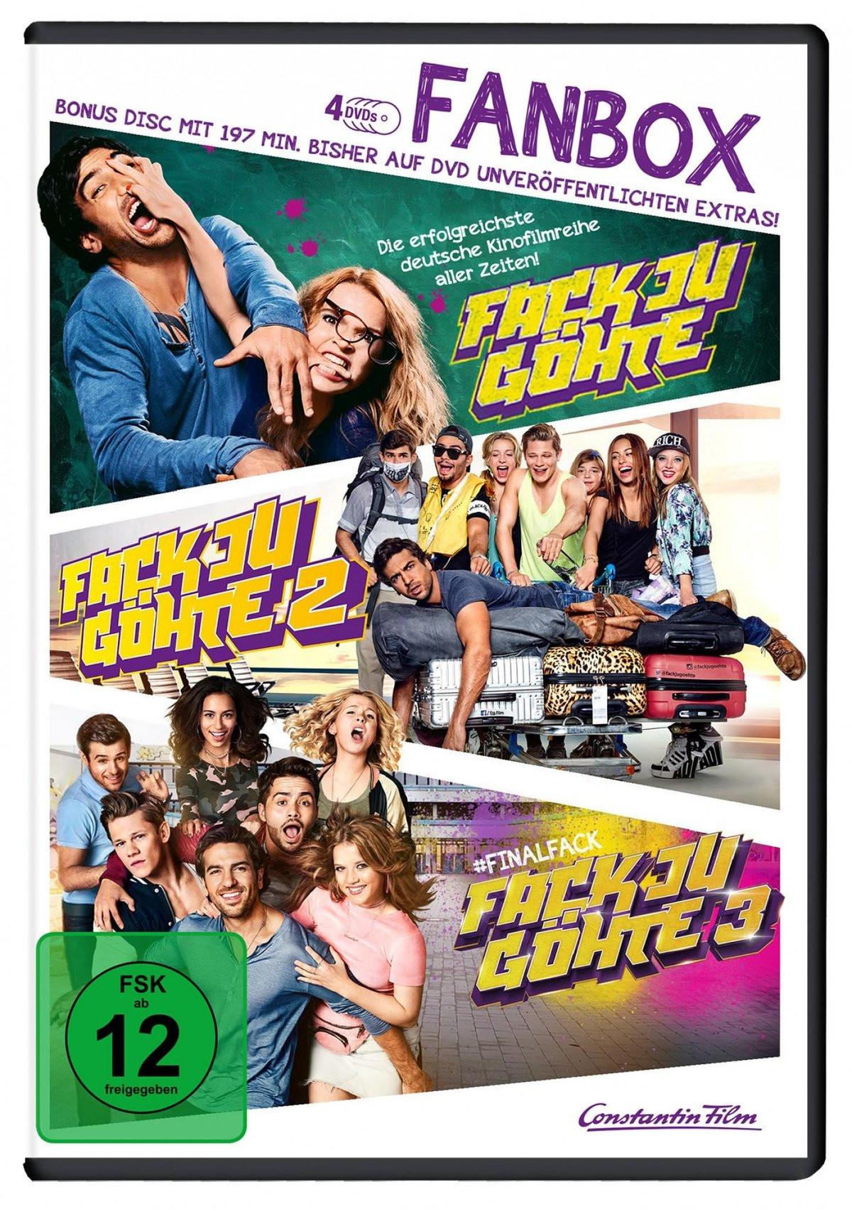 DVD Fack Ju Göhte 1-3 - Fan Box (inkl. Bonus-Disc) [4 DVDs]