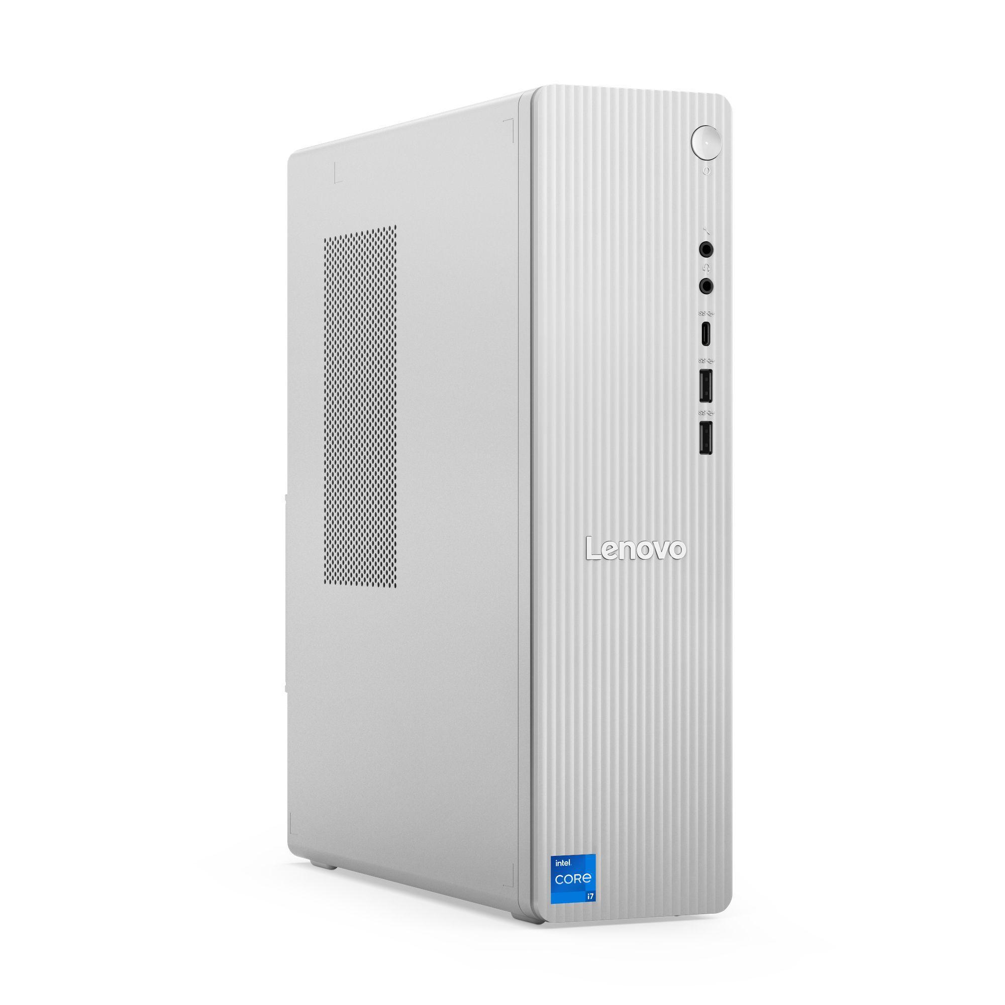 Tower 08IRR9, Cloud Grey, Intel Core i3-13100, 8 GB, 512 GB M.2 SSD, Windows 11 Home