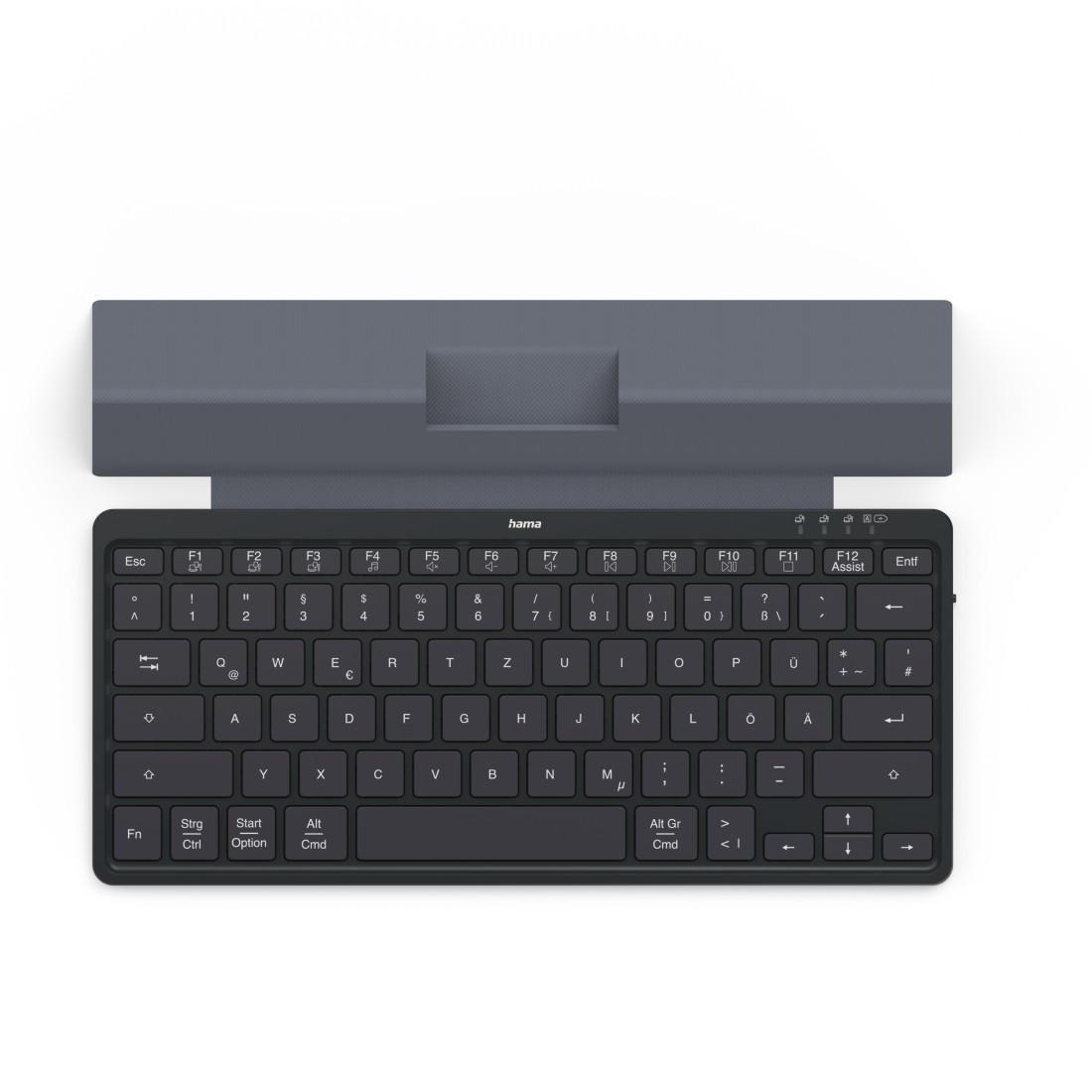 Multi-Device-Tastatur "Travel 600", Hülle, Bluetooth®, klein, SW, QWERTZ DE (00125138)