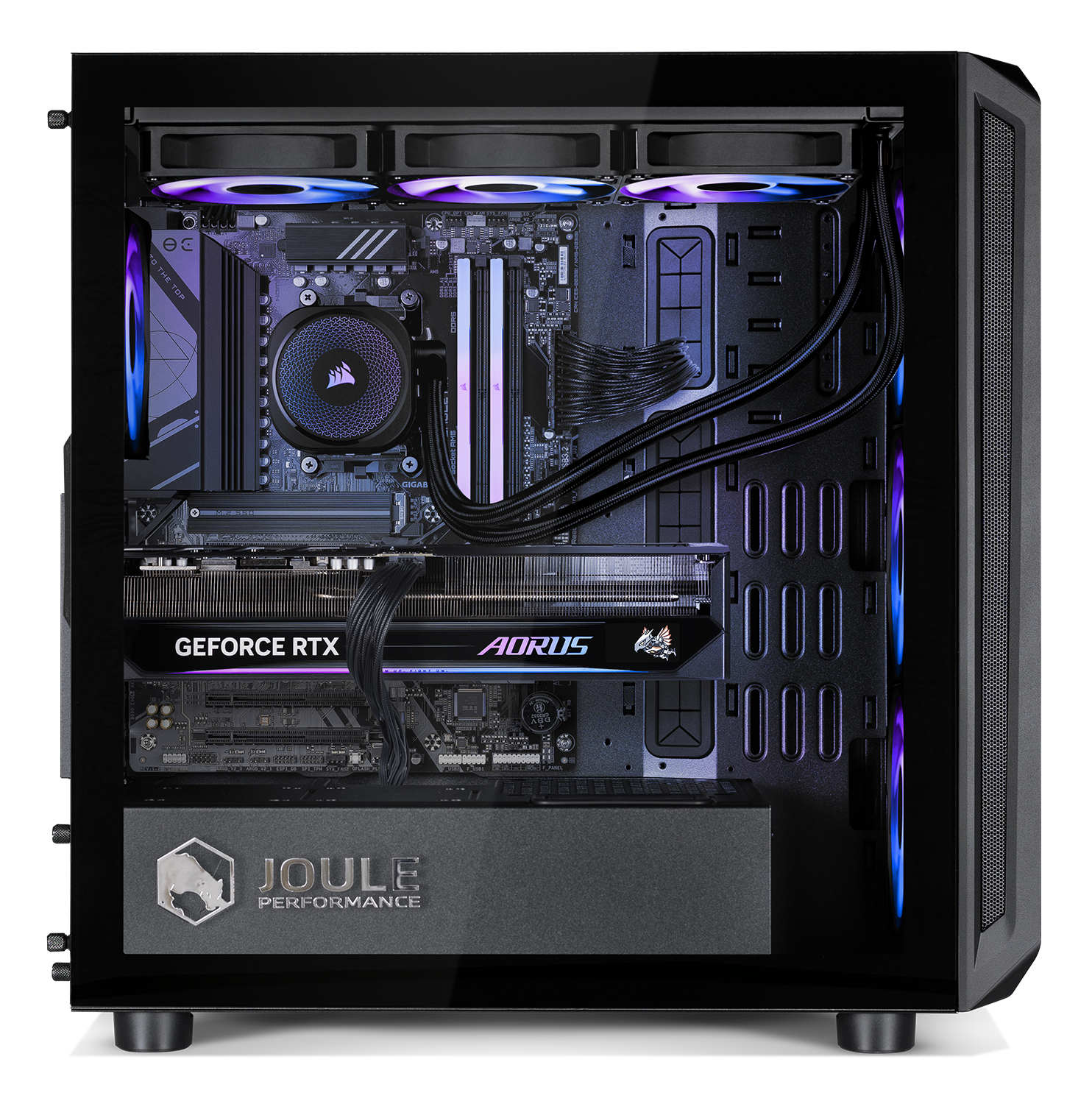 High End Gaming PC, Schwarz, Intel Core Ultra 7 270K Plus, 64 GB, 4 TB, NVIDIA GeForce RTX 5080