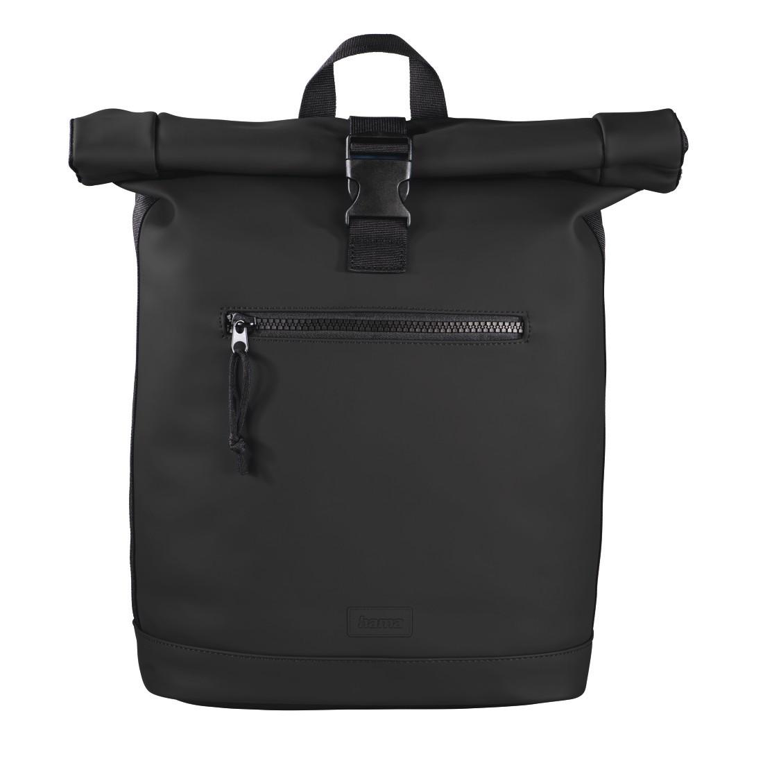 Laptop-Rucksack "Merida", Rolltop, bis 40 cm (15,6"), Schwarz (00216492)