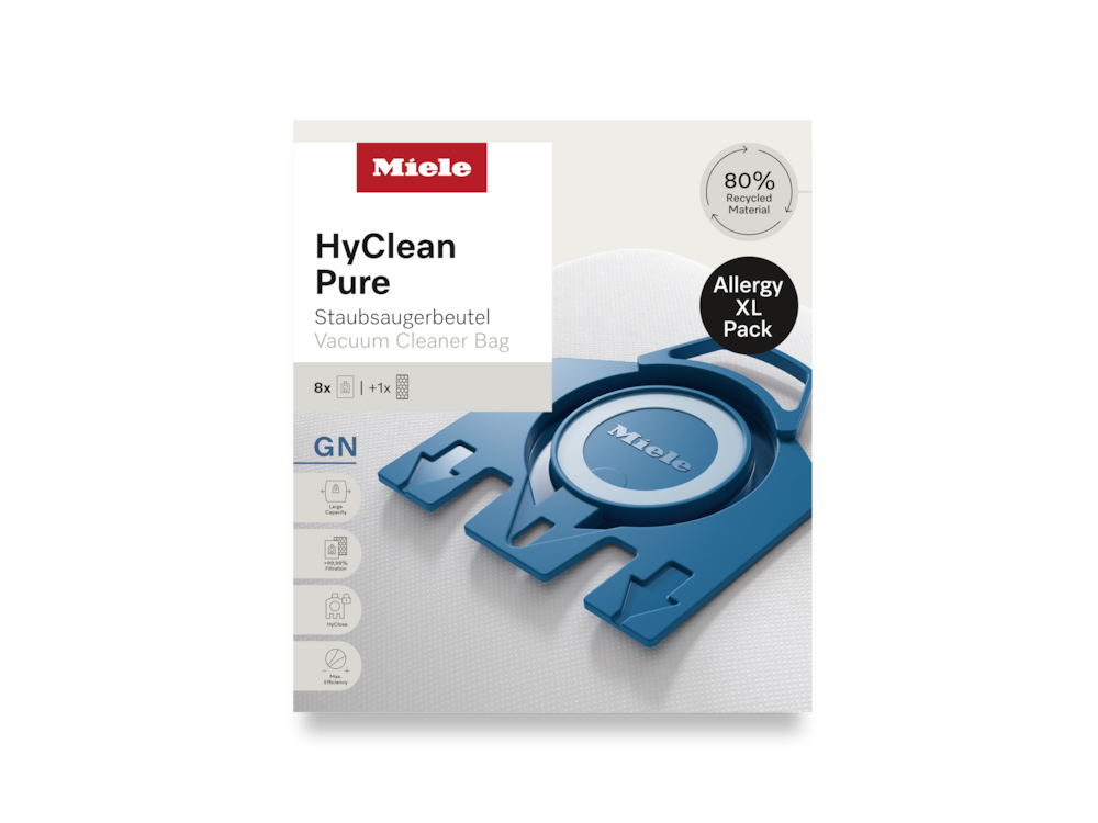 XL-Pack GN HyClean Pure Staubsaugerbeutel + SF-HA 50 Filter