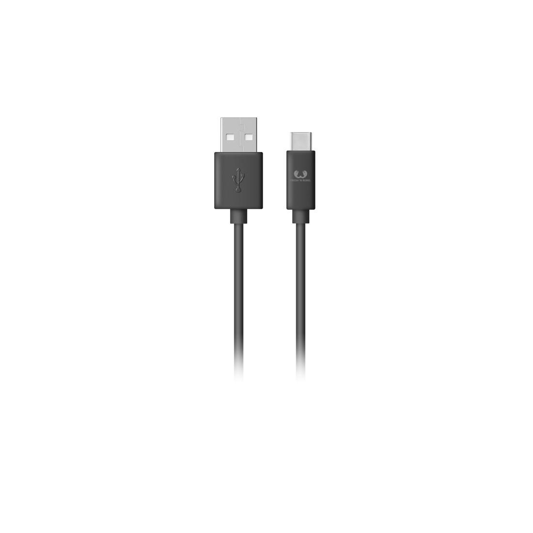 USB-C - A Kabel "Fabriq", 0,2 m, Storm Grey (00191128)