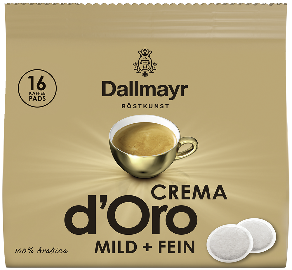 Crema DïOro Mild & Fein Kaffeepads
