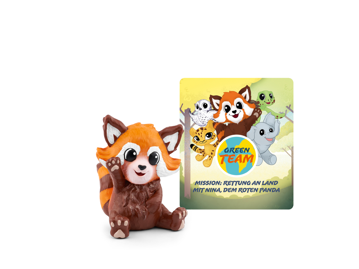 Green Team - Mission -Rettung an Land mit Nina dem roten Panda Hörfigur
