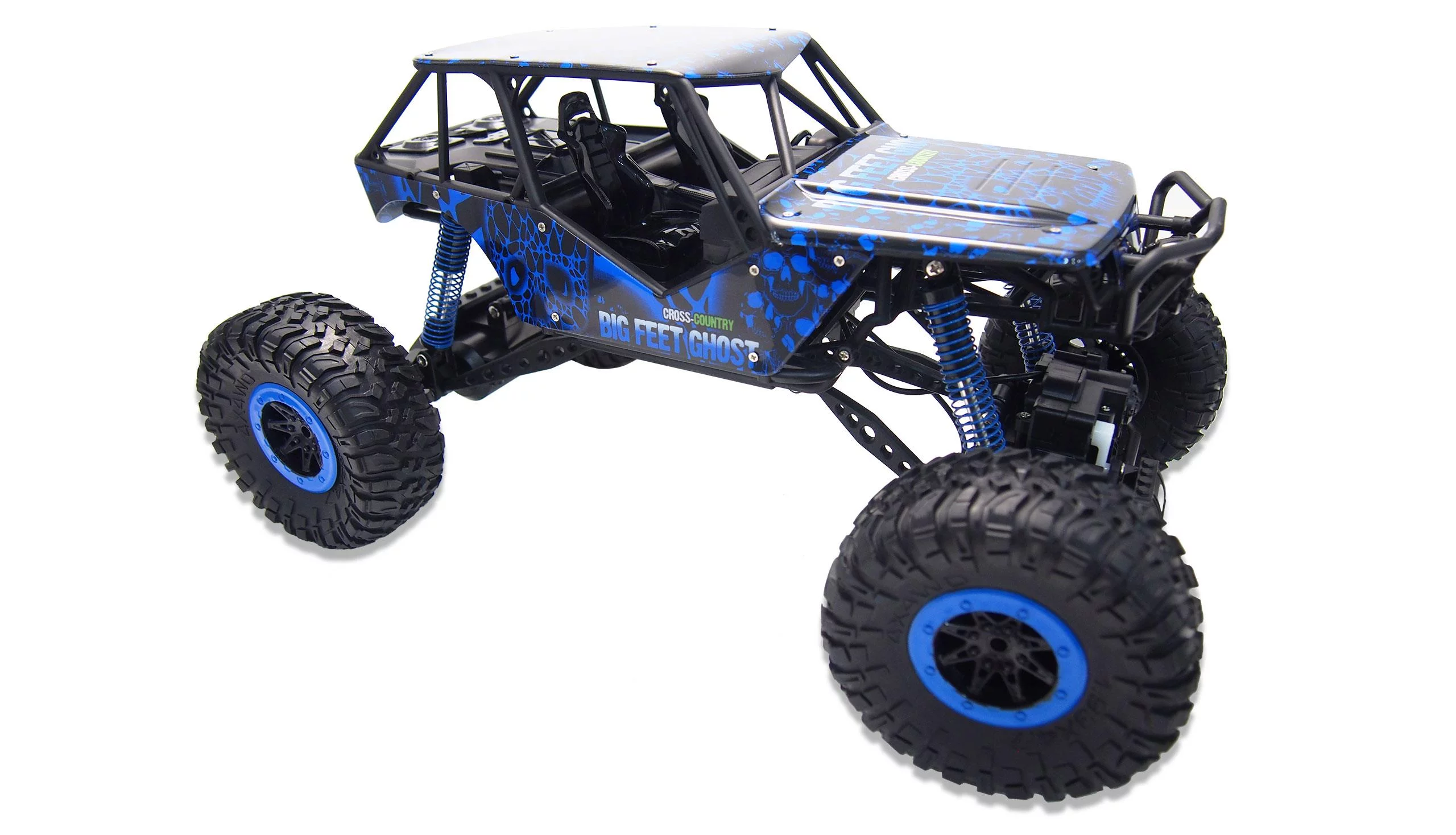 RC Crawler Crazy Rock 4WD 1:10 RTR blau /8+ Ferngesteuertes Auto