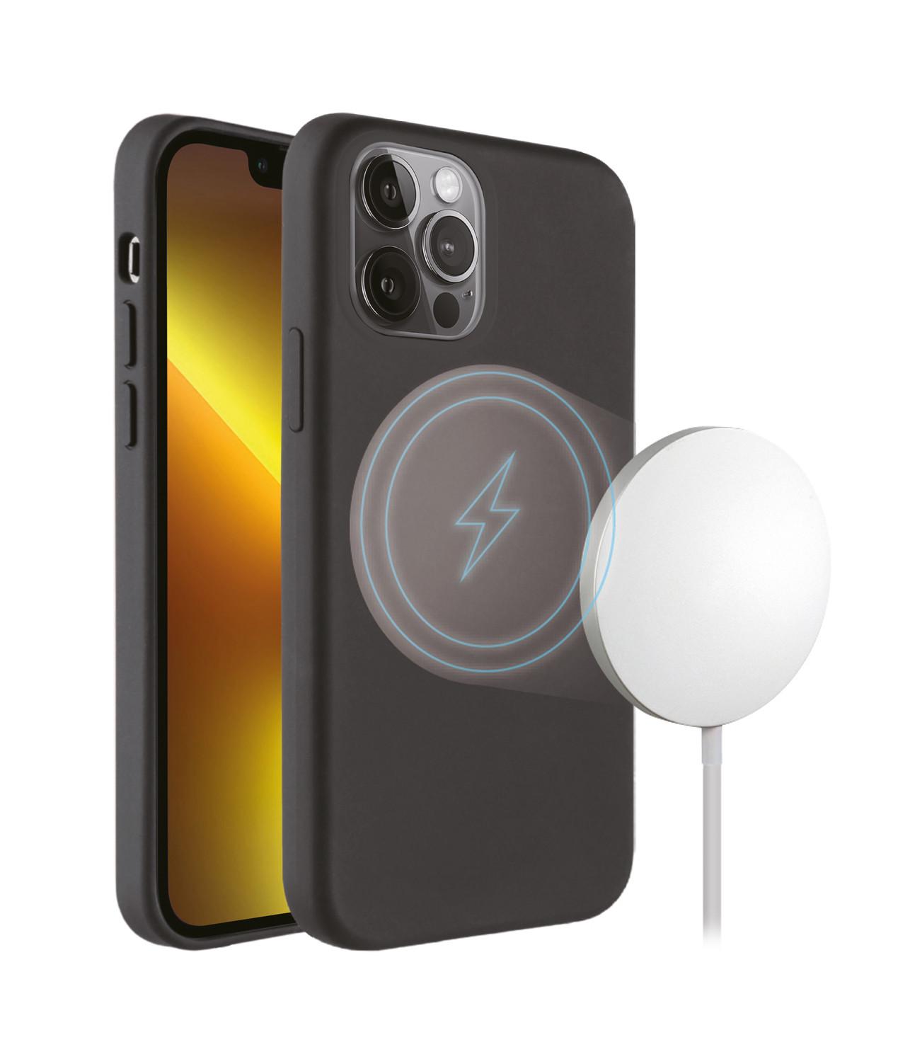Mag Hype Cover, Magnetic Wireless Charging Support für iPhone 13 Pro Max schwarz (62951)
