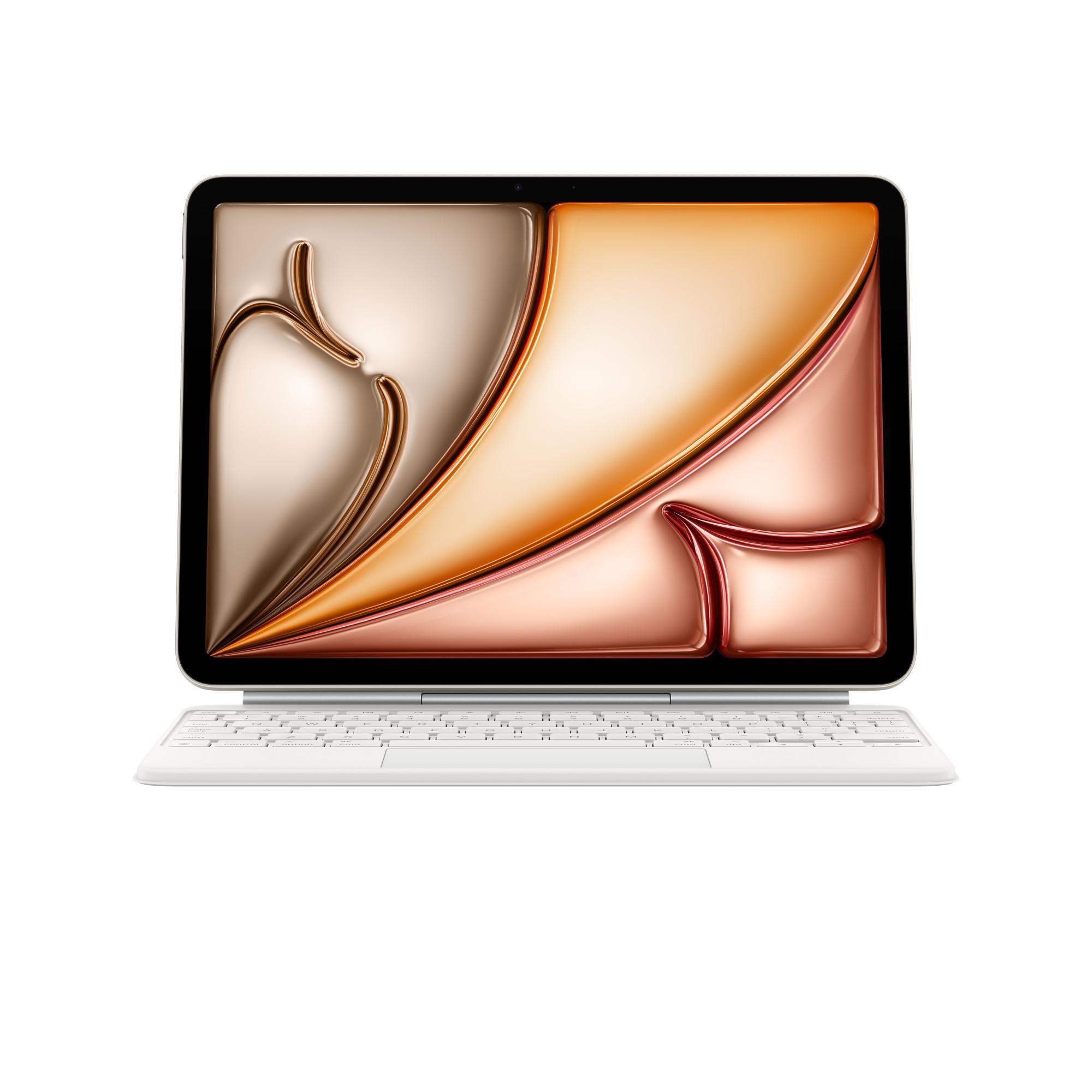 Magic Keyboard für das 11" iPad Air (M3) - Deutsch - weiß