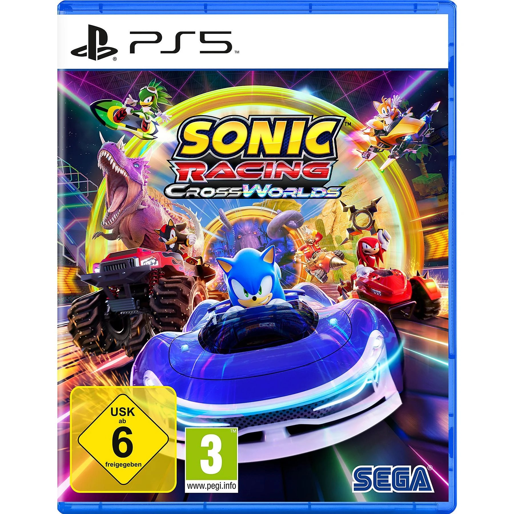 Sonic Racing - CrossWorlds PS5-Spiel