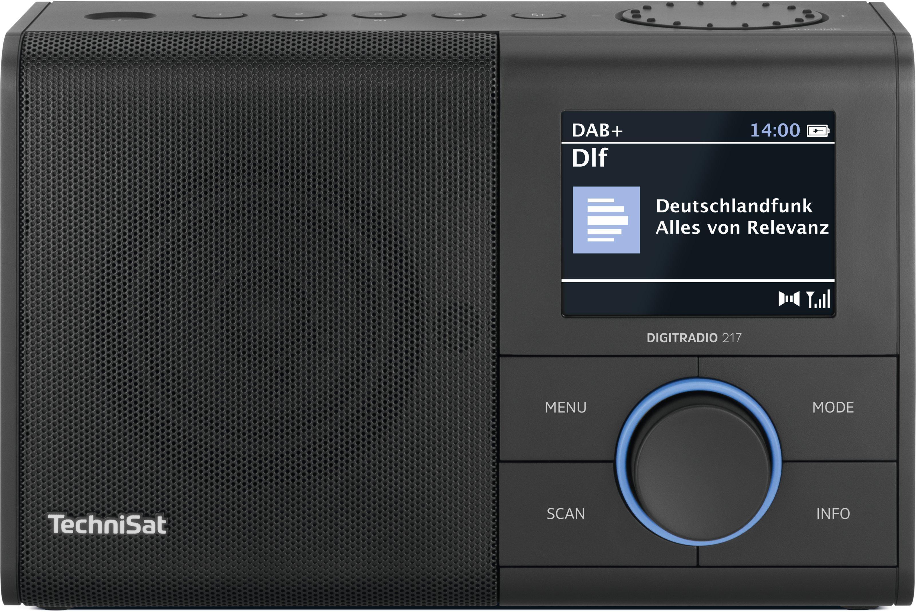 DIGITRADIO 217 schwarz DAB+ Radio