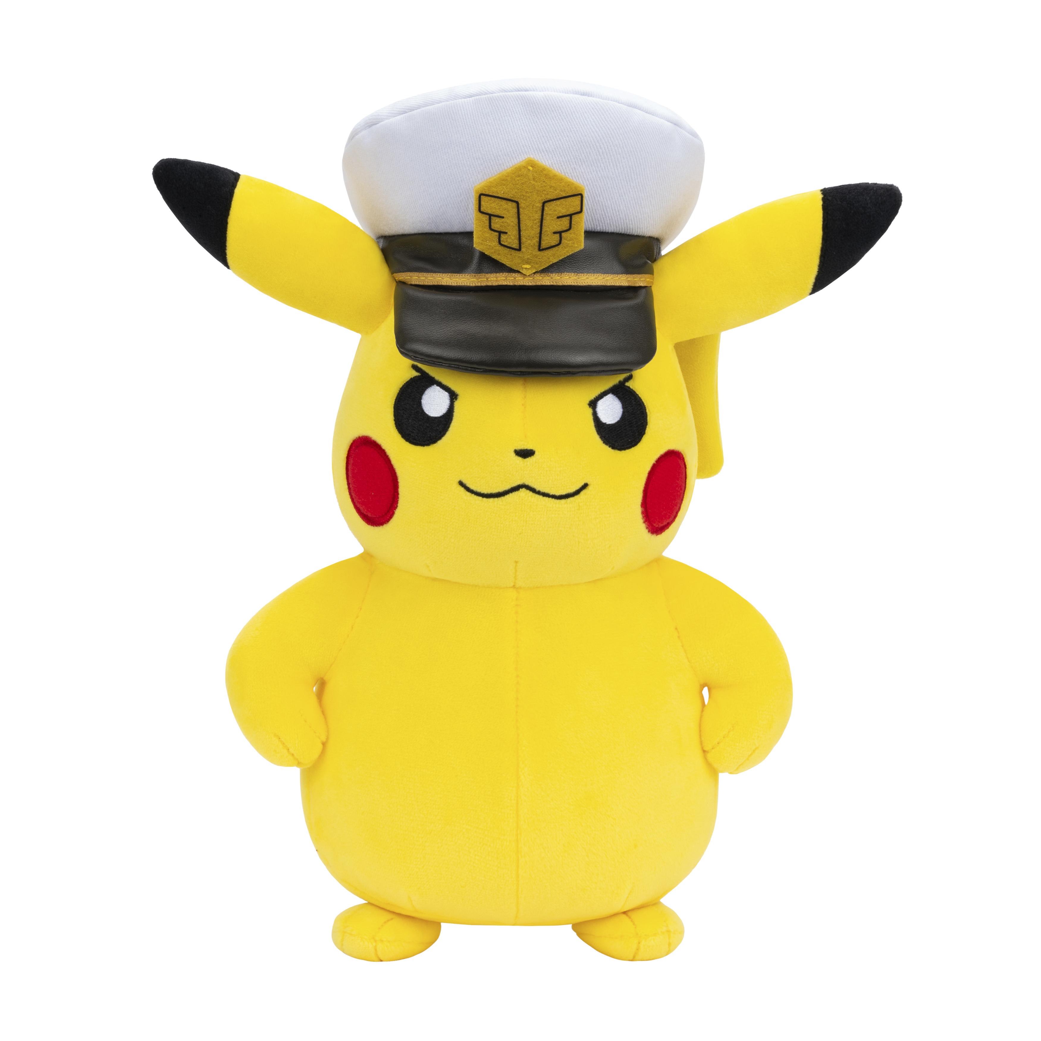 Pokémon - Captain Pikachu 20 cm Plüsch Kuscheltier