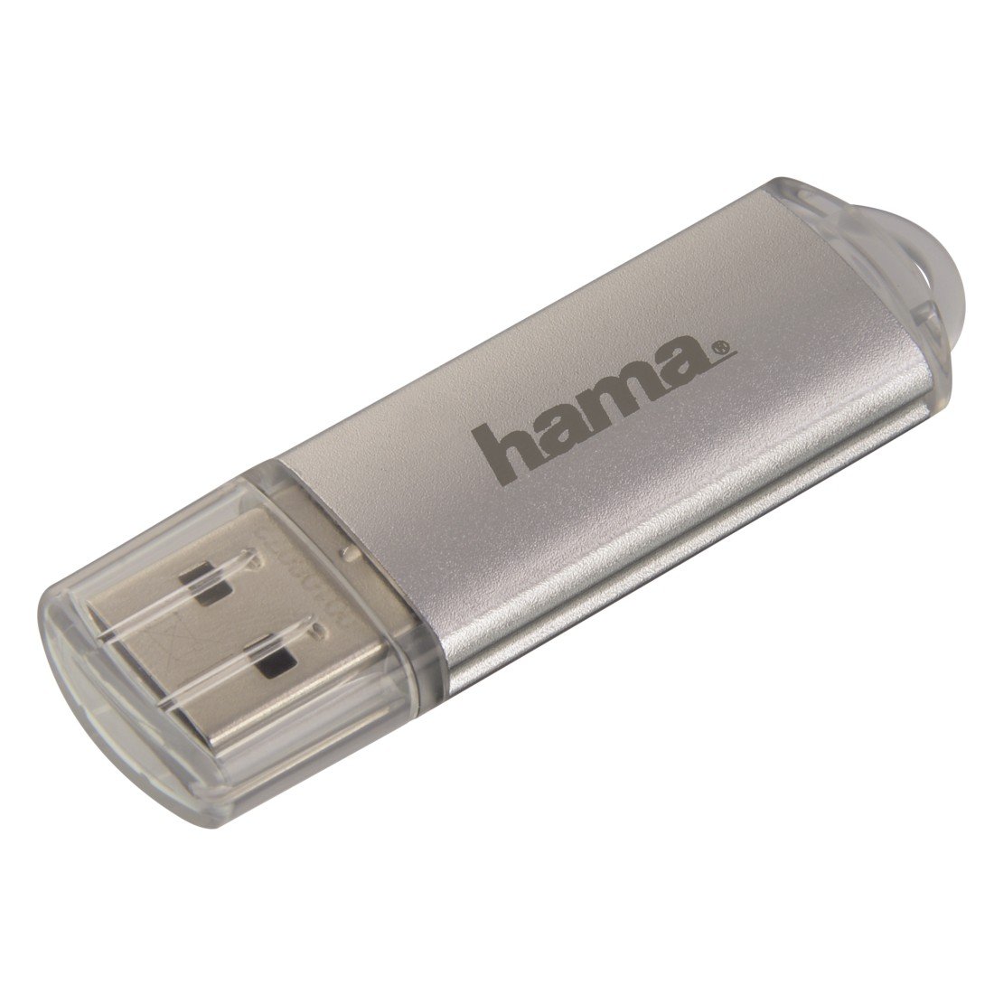 USB-Stick "Laeta", USB 2.0, 128 GB, 15MB/s, Silber (00108072)