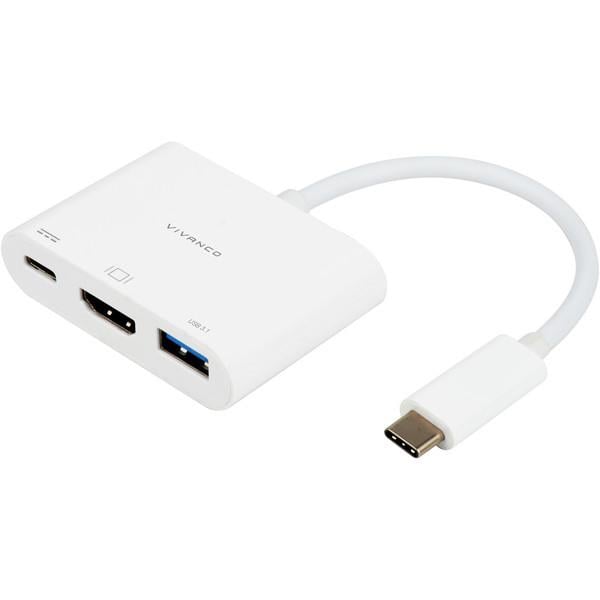 USB Type C™ HDMI® Adapter 3in1, 0,1m (45385)