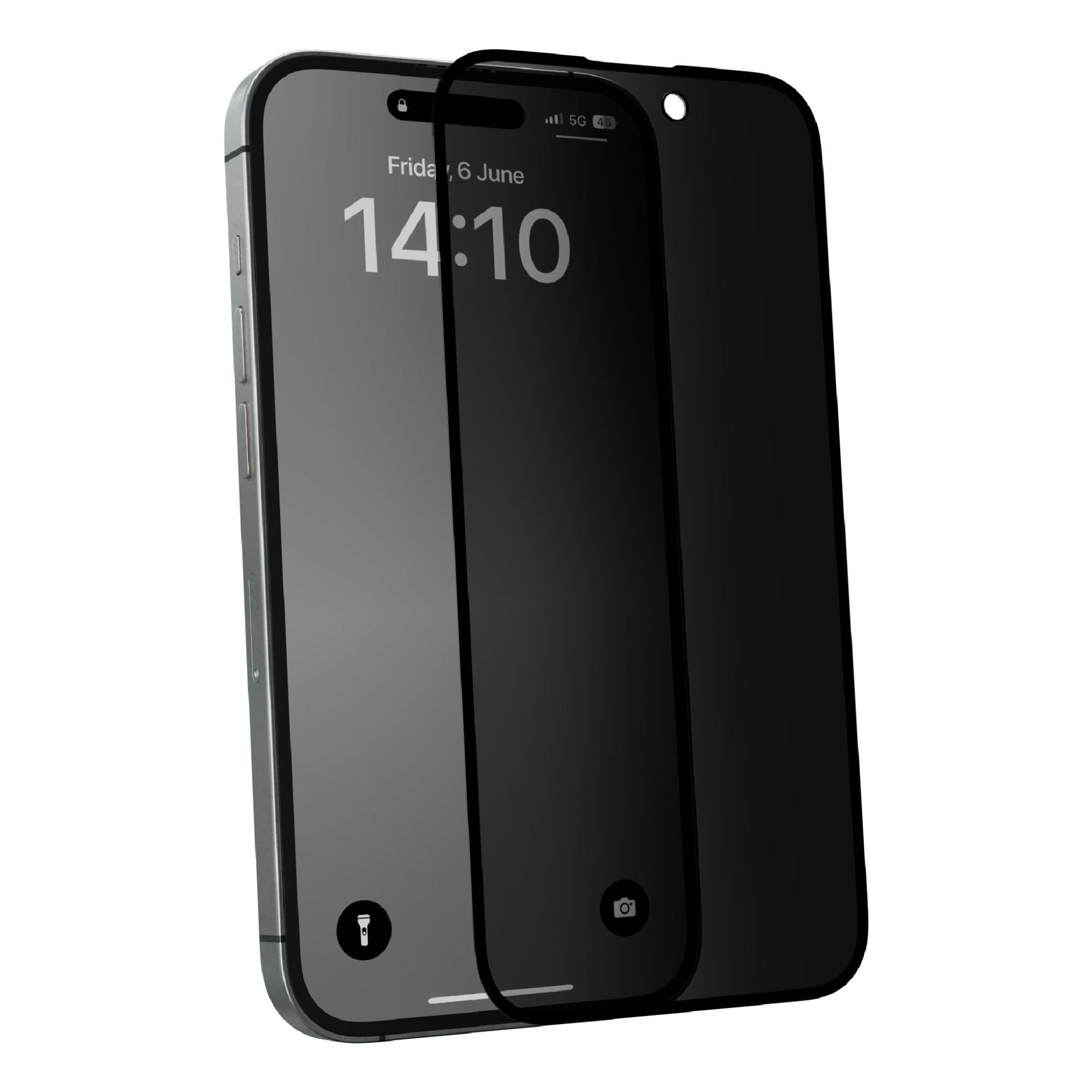 Full Coverage Privacy Glass iPhone Air Schutzglas