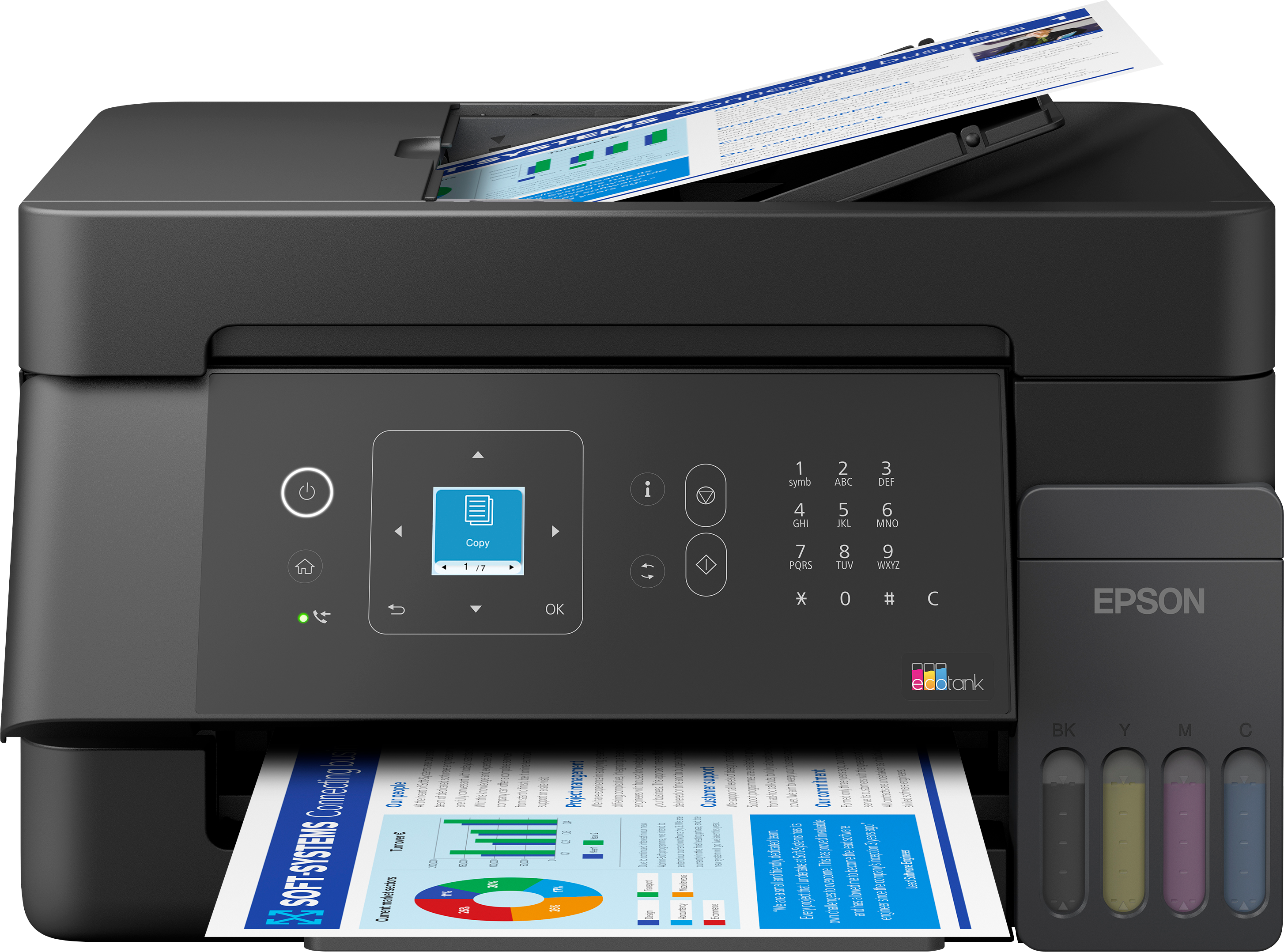 EcoTank ET-4905, Schwarz Multifunktionsdrucker