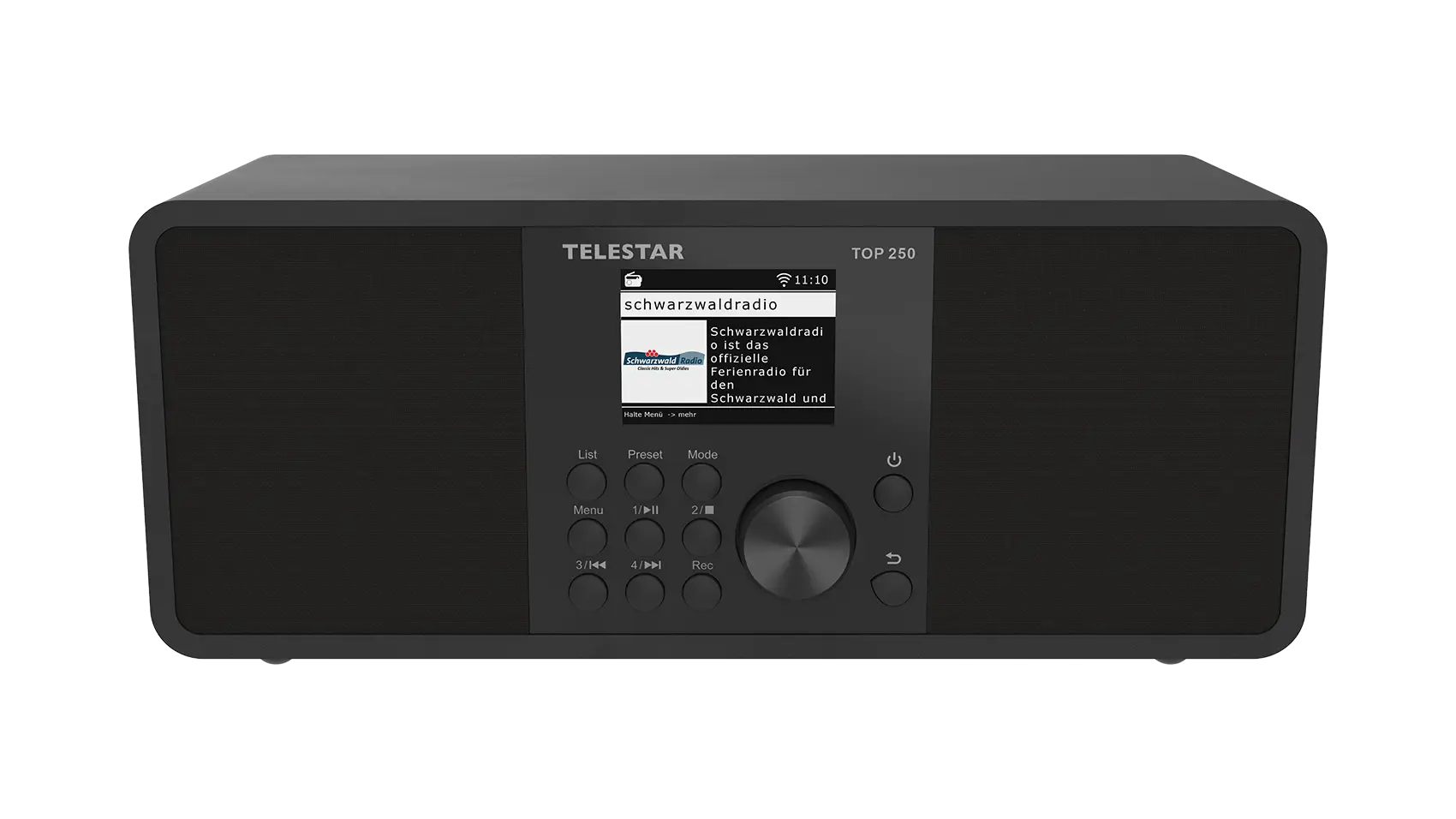DAB+ Internetradio TOP 250 schwarz