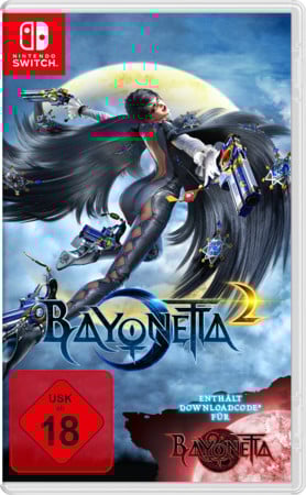 Bayonetta 2, inkl. Bayonetta 1 Downloadcode Nintendo Switch-Spiel