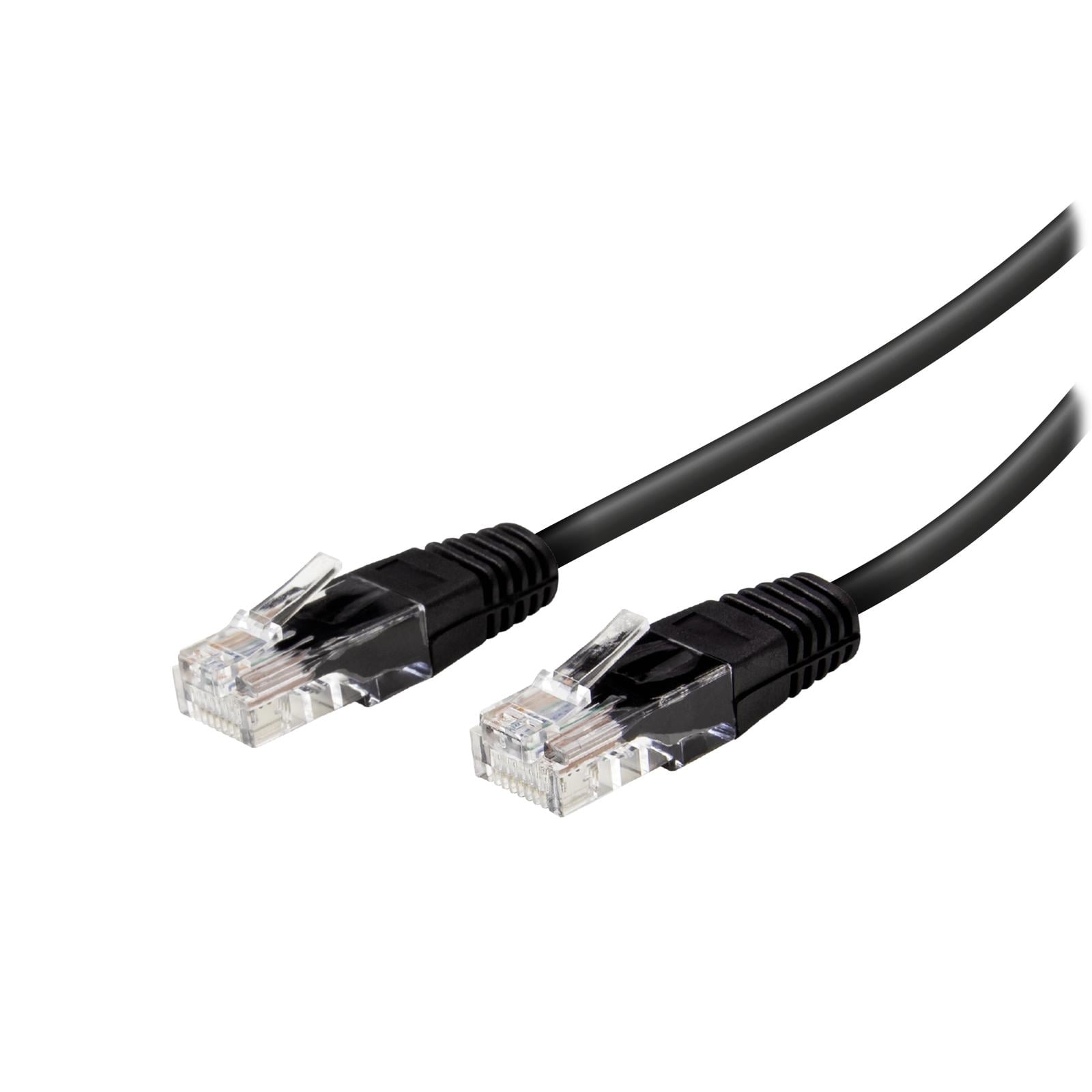 S/FTP CAT 6a Netzwerkkabel, 3m, schwarz