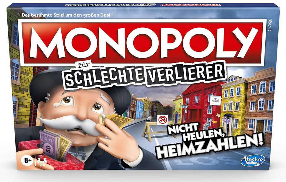 für schlechte Verlierer Brettspiel