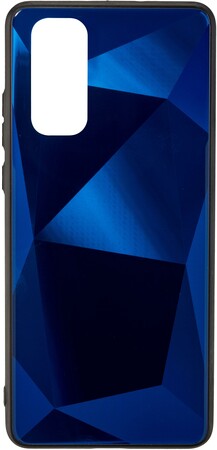 Glas Back Cover DIAMOND für Samsung Galaxy S20 Blue Handyhülle