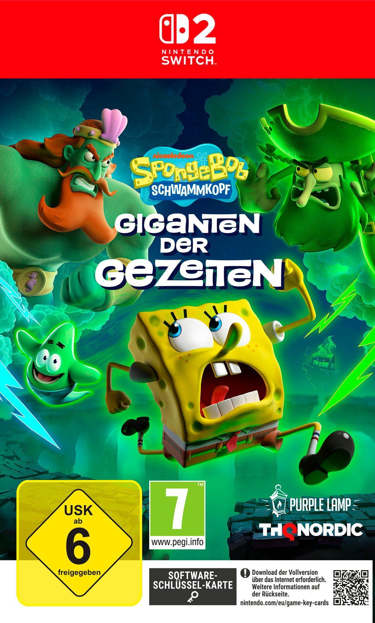 Spongebob Schwammkopf: Giganten der Gezeiten Nintendo Switch 2-Spiel
